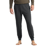 Free Fly Apparel 01. MENS APPAREL - MENS PANTS - MENS PANTS LOUNGE Men's Bamboo Lightweight Fleece Jogger BLACK SAND