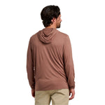 Free Fly Apparel 01. MENS APPAREL - MENS LS SHIRTS - MENS LS HOODY Men's Bamboo Lightweight Hoodie NUTMEG