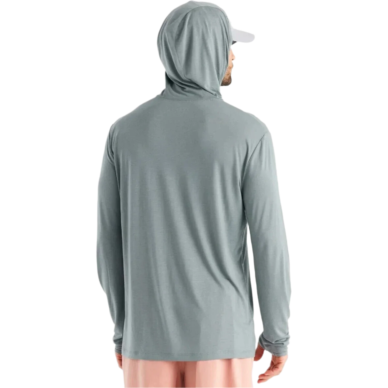 Free Fly Apparel 01. MENS APPAREL - MENS LS SHIRTS - MENS LS HOODY Men's Bamboo Lightweight Hoodie SLATE