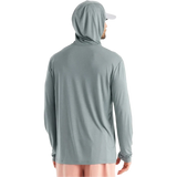 Free Fly Apparel 01. MENS APPAREL - MENS LS SHIRTS - MENS LS HOODY Men's Bamboo Lightweight Hoodie SLATE