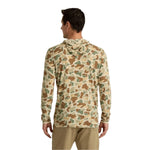 Free Fly Apparel 01. MENS APPAREL - MENS LS SHIRTS - MENS LS HOODY Men's Bamboo Lightweight Hoodie VINTAGE CAMO