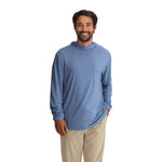 Free Fly Apparel 01. MENS APPAREL - MENS LS SHIRTS - MENS LS HOODY Men's Bamboo Lightweight Hoodie LAST LIGHT