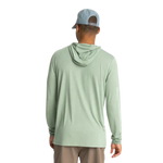 Free Fly Apparel 01. MENS APPAREL - MENS LS SHIRTS - MENS LS HOODY Men's Bamboo Lightweight Hoody PALM GREEN