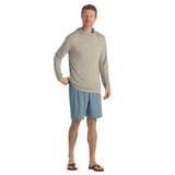 Free Fly Apparel 01. MENS APPAREL - MENS LS SHIRTS - MENS LS HOODY Men's Bamboo Lightweight Hoodie SANDSTONE