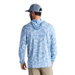 Free Fly Apparel 01. MENS APPAREL - MENS LS SHIRTS - MENS LS HOODY Men's Bamboo Lightweight Hoodie VINTAGE CAMO