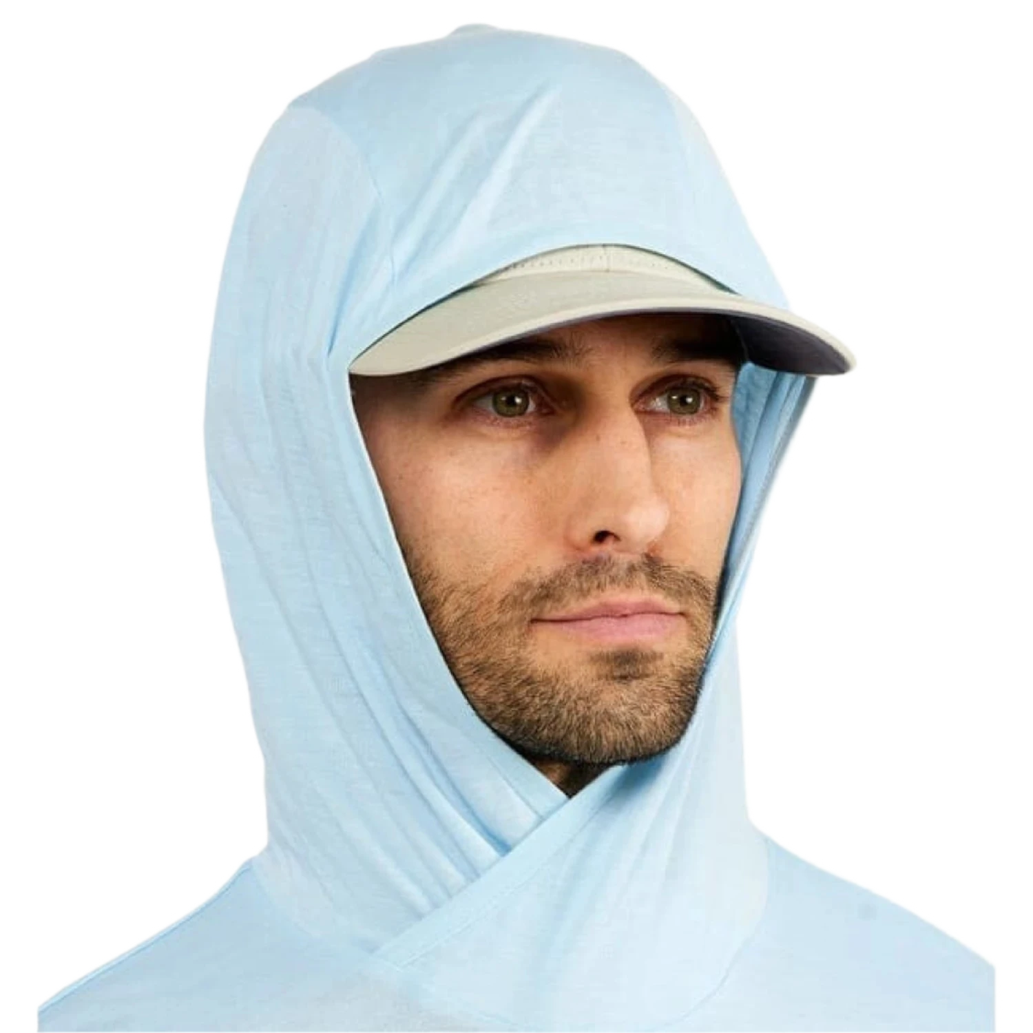 Free Fly Apparel 01. MENS APPAREL - MENS LS SHIRTS - MENS LS HOODY Men's Bamboo Lightweight Hoodie BLUE BIRD