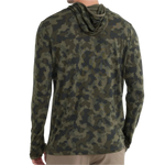 Free Fly Apparel 01. MENS APPAREL - MENS LS SHIRTS - MENS LS HOODY Men's Bamboo Lightweight Hoody MARSHLAND CAMO