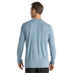 Free Fly Apparel 01. MENS APPAREL - MENS LS SHIRTS - MENS LS ACTIVE Men's Bamboo Lightweight Long Sleeve BLUE FOG