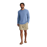 Free Fly Apparel 01. MENS APPAREL - MENS LS SHIRTS - MENS LS ACTIVE Men's Bamboo Lightweight Long Sleeve LAST LIGHT
