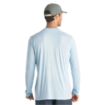 Free Fly Apparel 01. MENS APPAREL - MENS LS SHIRTS - MENS LS ACTIVE Men's Bamboo Lightweight Long Sleeve BLUE BIRD