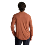 Free Fly Apparel 01. MENS APPAREL - MENS LS SHIRTS - MENS LS ACTIVE Men's Bamboo Lightweight Long Sleeve ADOBE