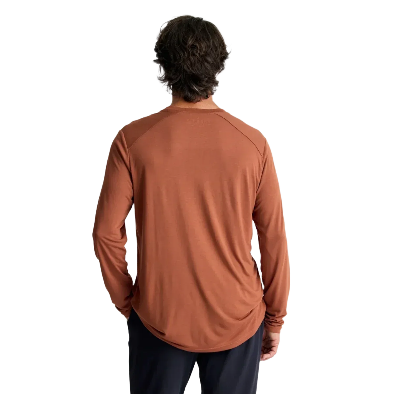 Free Fly Apparel 01. MENS APPAREL - MENS LS SHIRTS - MENS LS ACTIVE Men's Bamboo Lightweight Long Sleeve ADOBE