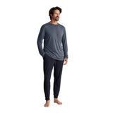 Free Fly Apparel 01. MENS APPAREL - MENS LS SHIRTS - MENS LS ACTIVE Men's Bamboo Lightweight Long Sleeve STORM CLOUD