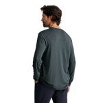 Free Fly Apparel 01. MENS APPAREL - MENS LS SHIRTS - MENS LS ACTIVE Men's Bamboo Lightweight Long Sleeve MIDNIGHT