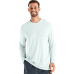 Free Fly Apparel 01. MENS APPAREL - MENS LS SHIRTS - MENS LS ACTIVE Men's Bamboo Lightweight Long Sleeve GLACIER