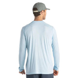 Free Fly Apparel 01. MENS APPAREL - MENS LS SHIRTS - MENS LS ACTIVE Men's Bamboo Lightweight Long Sleeve BLUE BIRD