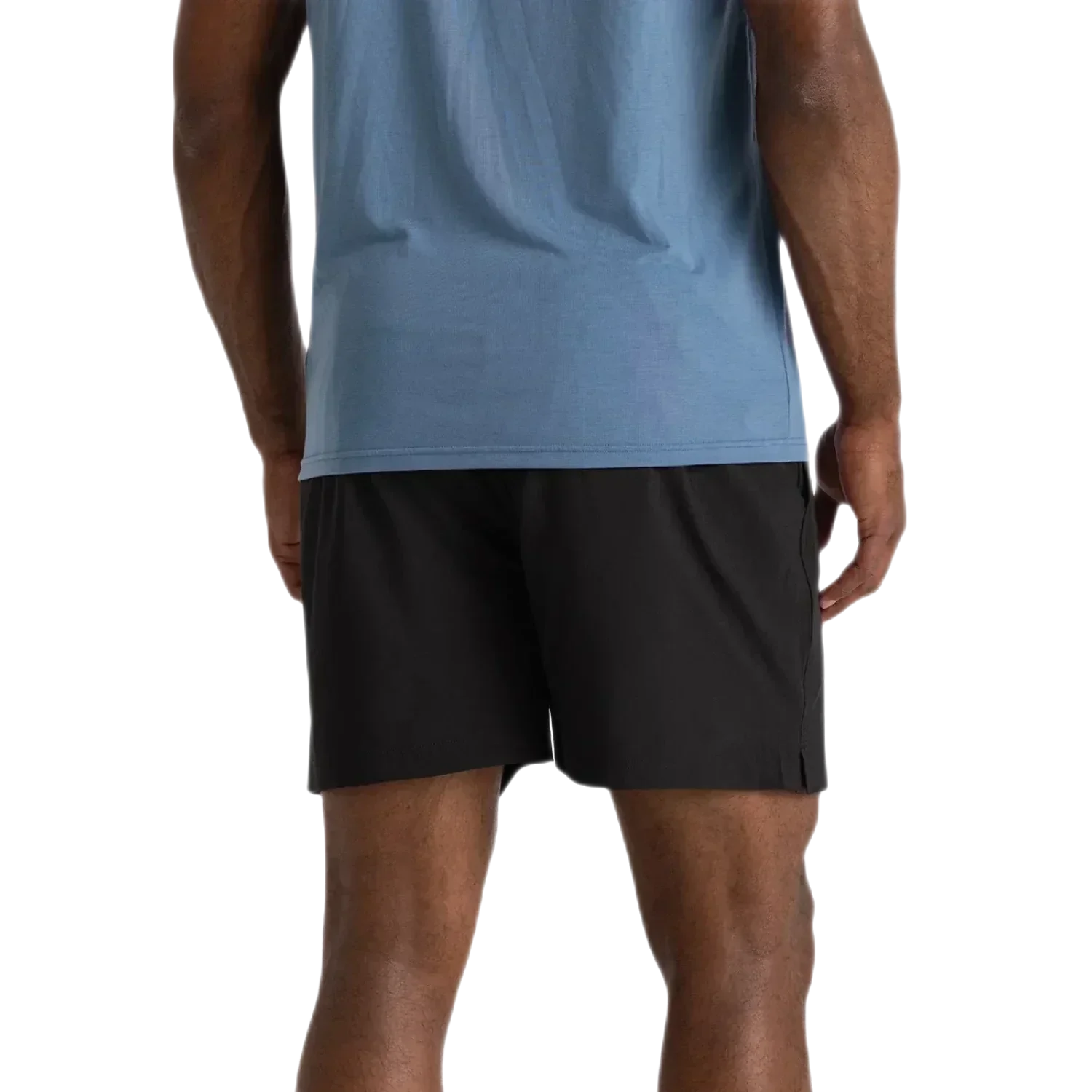 Free Fly Apparel 01. MENS APPAREL - MENS SHORTS - MENS SHORTS ACTIVE Men's Bamboo-Lined Active Breeze Short - 5.5 in BLACK