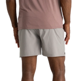 Free Fly Apparel 01. MENS APPAREL - MENS SHORTS - MENS SHORTS ACTIVE Men's Bamboo-Lined Active Breeze Short - 5.5 in CEMENT