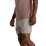 Free Fly Apparel 01. MENS APPAREL - MENS SHORTS - MENS SHORTS ACTIVE Men's Bamboo-Lined Active Breeze Short - 5.5 in CEMENT