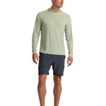 Free Fly Apparel 01. MENS APPAREL - MENS SHORTS - MENS SHORTS ACTIVE Men's Bamboo-Lined Active Breeze Short - 7 in STORM CLOUD