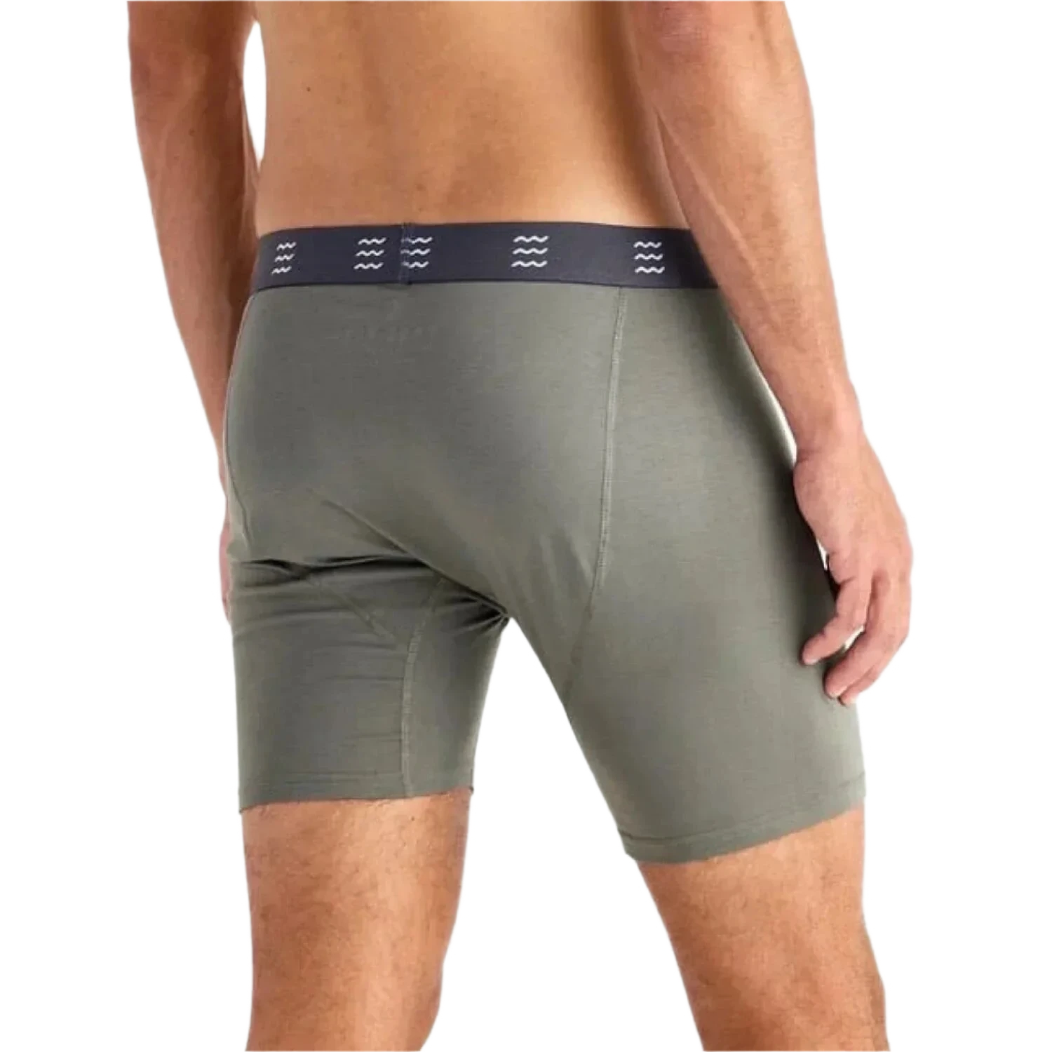 Free Fly Apparel 01. MENS APPAREL - MENS UNDERWEAR - MENS UNDERWEAR Men's Bamboo Motion Boxer Brief FATIGUE