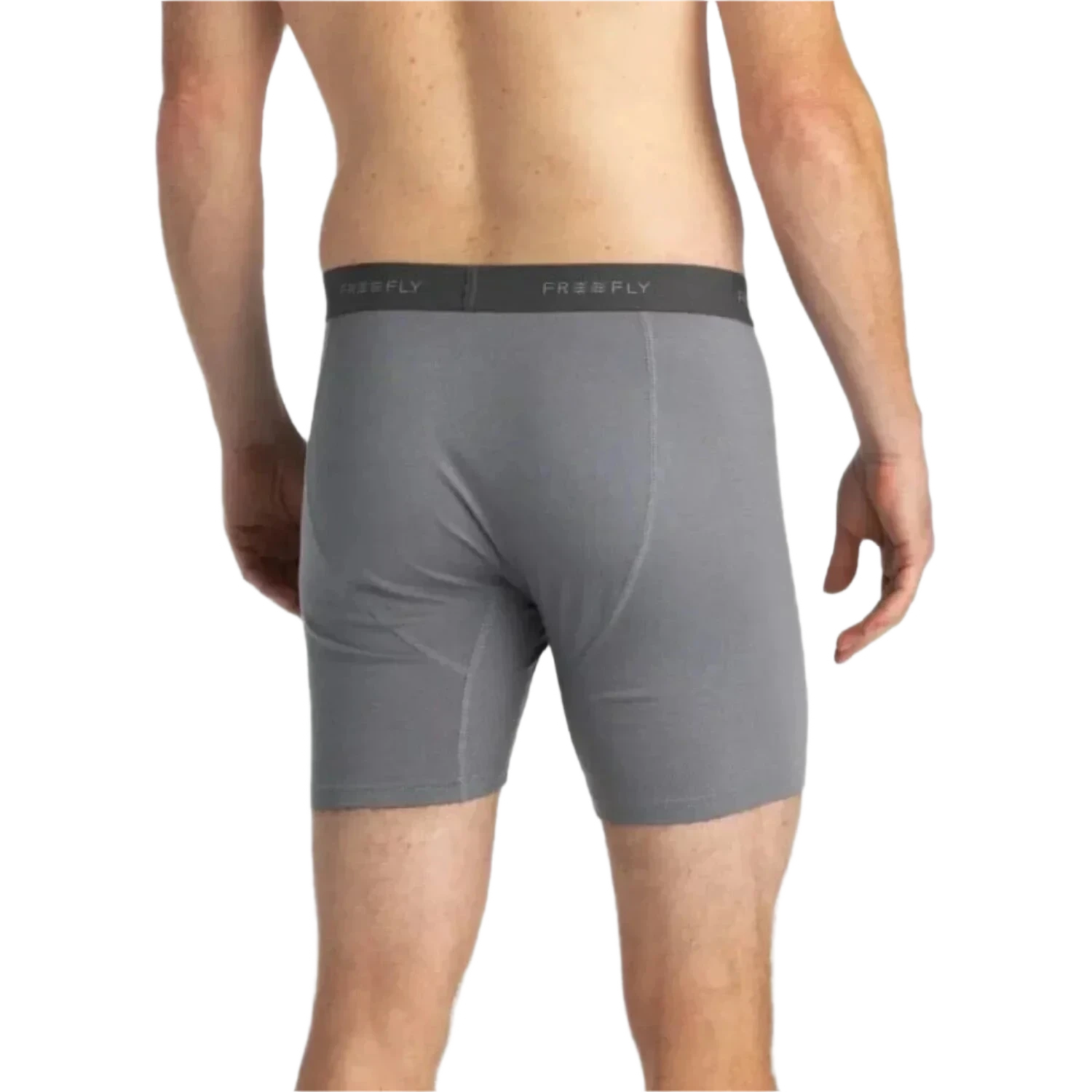 Free Fly Apparel 01. MENS APPAREL - MENS UNDERWEAR - MENS UNDERWEAR Men's Bamboo Motion Boxer Brief SLATE