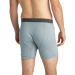 Free Fly Apparel 01. MENS APPAREL - MENS UNDERWEAR - MENS UNDERWEAR Men's Bamboo Motion / Comfort Boxer Brief OCEAN MIST