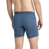 Free Fly Apparel 01. MENS APPAREL - MENS UNDERWEAR - MENS UNDERWEAR Men's Bamboo Motion / Comfort Boxer Brief SLATE BLUE