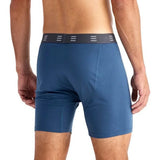 Free Fly Apparel 01. MENS APPAREL - MENS UNDERWEAR - MENS UNDERWEAR Men's Bamboo Motion / Comfort Boxer Brief TRUE NAVY