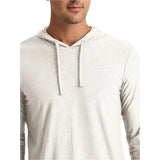 Free Fly Apparel 01. MENS APPAREL - MENS LS SHIRTS - MENS LS HOODY Men's Bamboo Slub Hoodie II SEA SALT