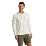 Free Fly Apparel 01. MENS APPAREL - MENS LS SHIRTS - MENS LS HOODY Men's Bamboo Slub Hoodie II SEA SALT