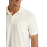 Free Fly Apparel 01. MENS APPAREL - MENS SS SHIRTS - MENS SS POLO Men's Bamboo Slub Polo II SEA SALT