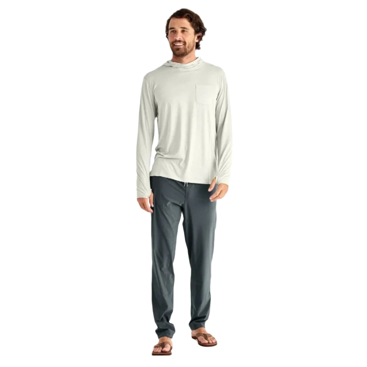 Free Fly Apparel 01. MENS APPAREL - MENS PANTS - MENS PANTS ACTIVE Men's Breeze Pant STORM CLOUD