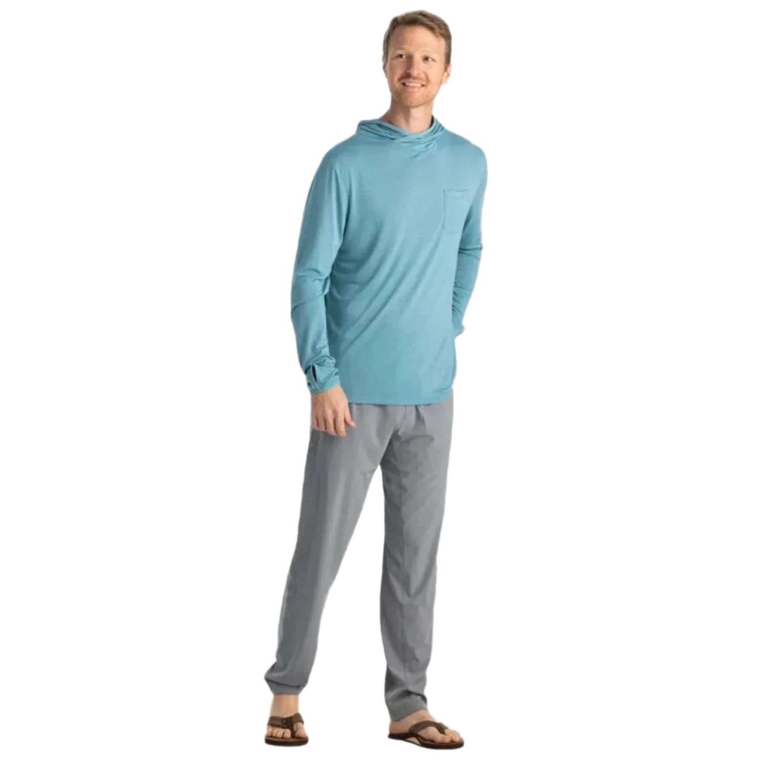 Free Fly Apparel 01. MENS APPAREL - MENS PANTS - MENS PANTS ACTIVE Men's Breeze Pant SLATE