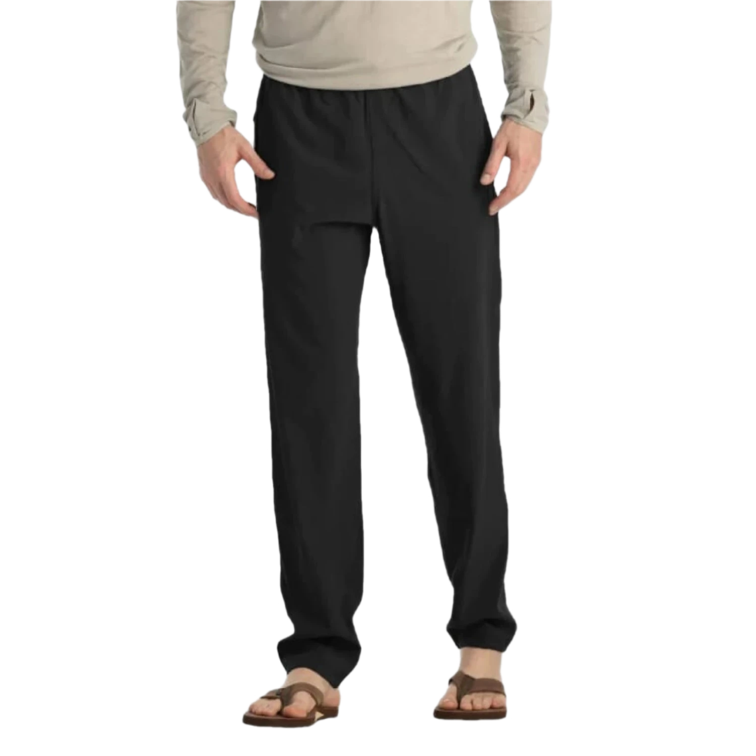 Free Fly Apparel 01. MENS APPAREL - MENS PANTS - MENS PANTS ACTIVE Men's Breeze Pant BLACK