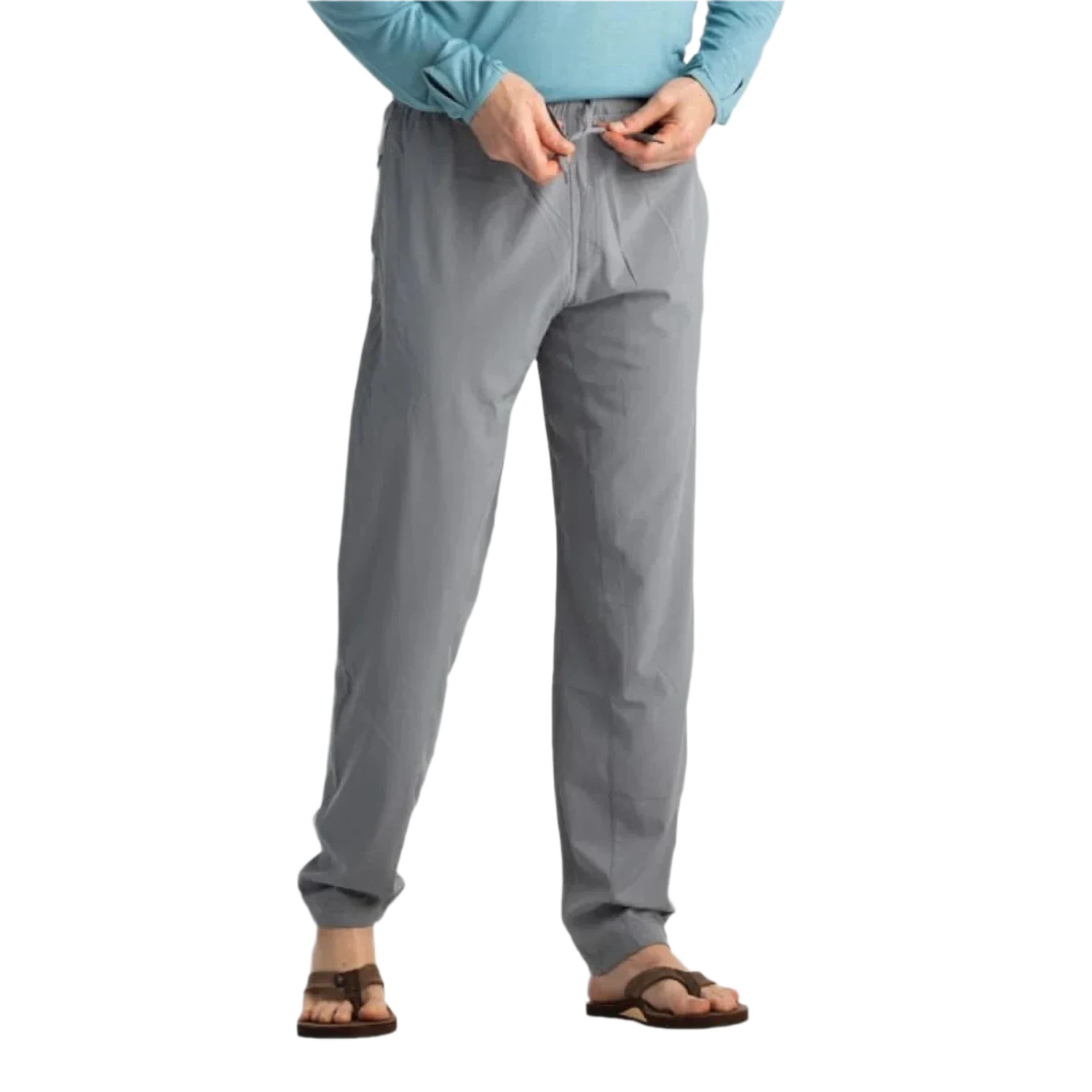 Free Fly Apparel 01. MENS APPAREL - MENS PANTS - MENS PANTS ACTIVE Men's Breeze Pant SLATE