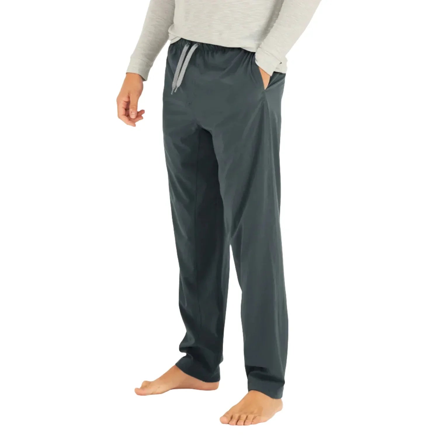 Free Fly Apparel 01. MENS APPAREL - MENS PANTS - MENS PANTS ACTIVE Men's Breeze Pant STORM CLOUD