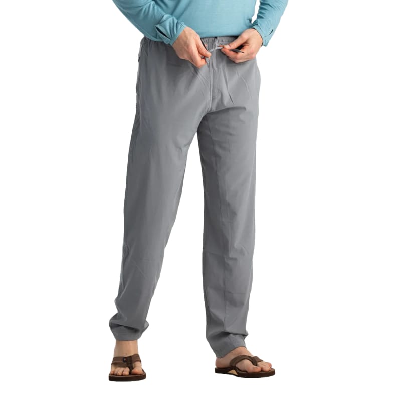 Free Fly Apparel 01. MENS APPAREL - MENS PANTS - MENS PANTS ACTIVE Men's Breeze Pant SLATE