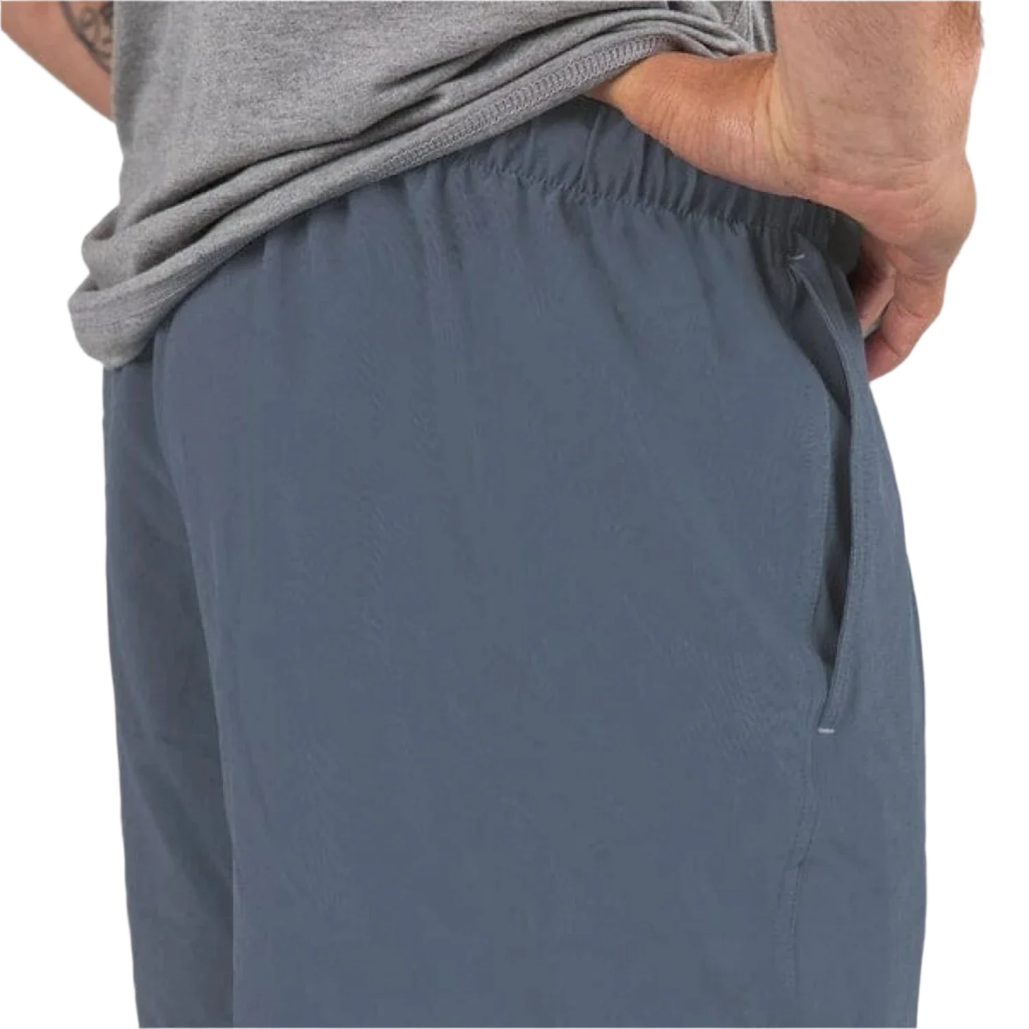 Free Fly Apparel 01. MENS APPAREL - MENS SHORTS - MENS SHORTS ACTIVE Men's Breeze Short - 8 in BLUE DUSK II