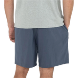 Free Fly Apparel 01. MENS APPAREL - MENS SHORTS - MENS SHORTS ACTIVE Men's Breeze Short - 8 in BLUE DUSK II