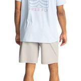 Free Fly Apparel 01. MENS APPAREL - MENS SHORTS - MENS SHORTS ACTIVE Men's Breeze Short - 8 in CEMENT