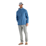 Free Fly Apparel 01. MENS APPAREL - MENS JACKETS - MENS JACKETS RAIN Men's Cloudshield Rain Jacket HERON BLUE