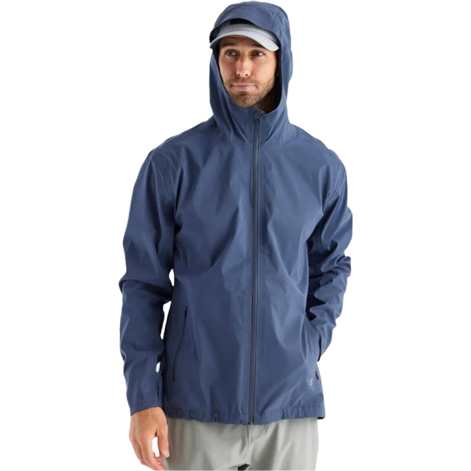 Free Fly Apparel 01. MENS APPAREL - MENS JACKETS - MENS JACKETS RAIN Men's Cloudshield Rain Jacket STORM CLOUD