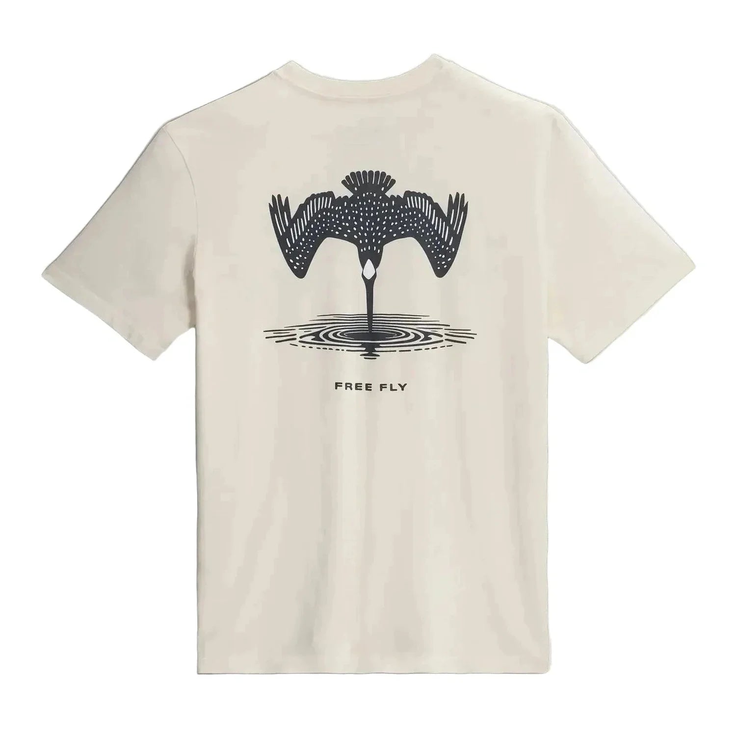 Men’s Dive Bomb Pocket Tee Free Fly Apparel - HEATHER SEA