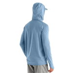 Free Fly Apparel 01. MENS APPAREL - MENS LS SHIRTS - MENS LS HOODY Men's Elevate Hoodie BLUE FOG