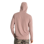 Free Fly Apparel 01. MENS APPAREL - MENS LS SHIRTS - MENS LS HOODY Men's Elevate Lightweight Hoodie FIG