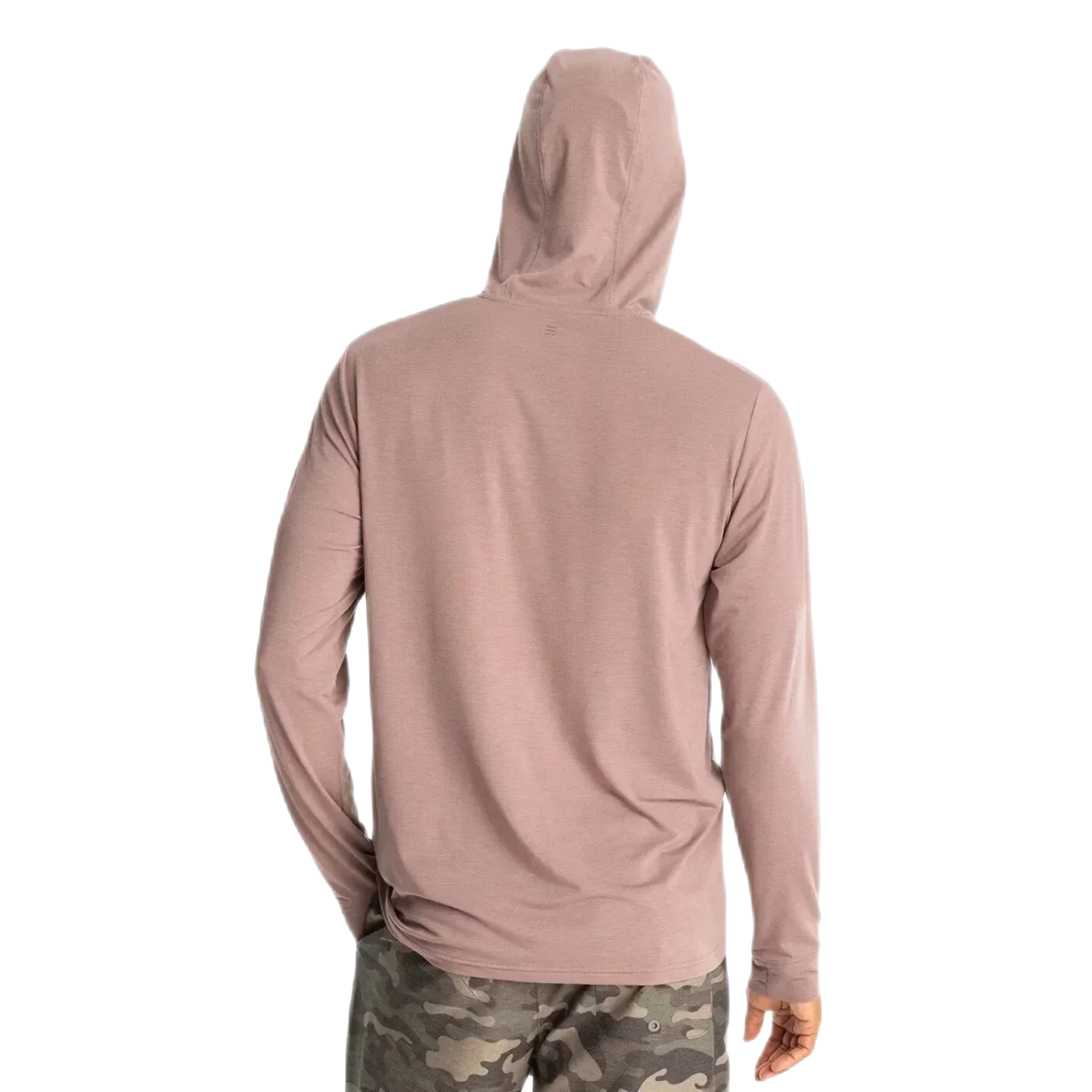 Free Fly Apparel 01. MENS APPAREL - MENS LS SHIRTS - MENS LS HOODY Men's Elevate Lightweight Hoodie FIG