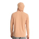 Free Fly Apparel 01. MENS APPAREL - MENS LS SHIRTS - MENS LS HOODY Men's Elevate Lightweight Hoodie CANYON CLAY