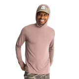 Free Fly Apparel 01. MENS APPAREL - MENS LS SHIRTS - MENS LS HOODY Men's Elevate Lightweight Hoodie FIG