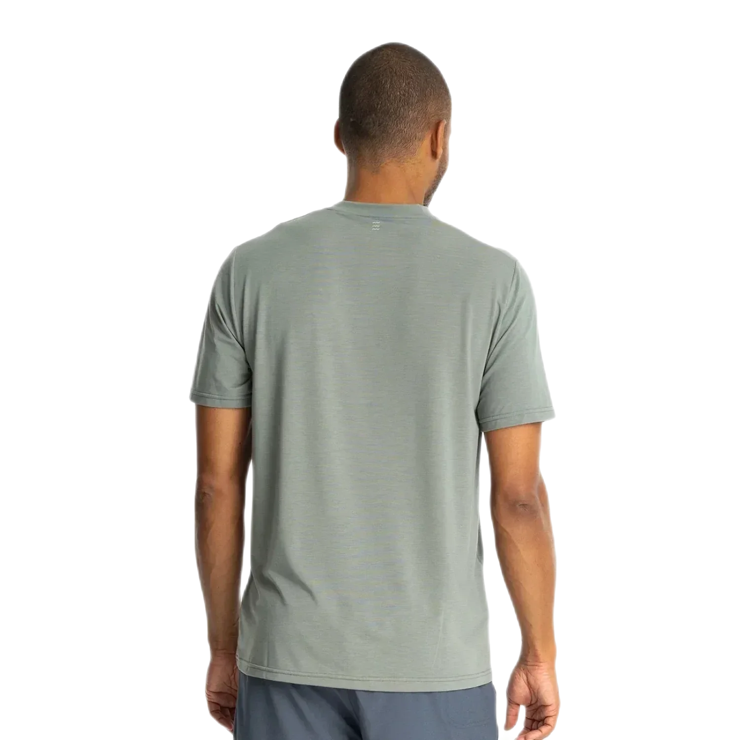 Free Fly Apparel 01. MENS APPAREL - MENS T-SHIRTS - MENS T-SHIRT SS Men's Elevate Lightweight Tee AGAVE GREEN